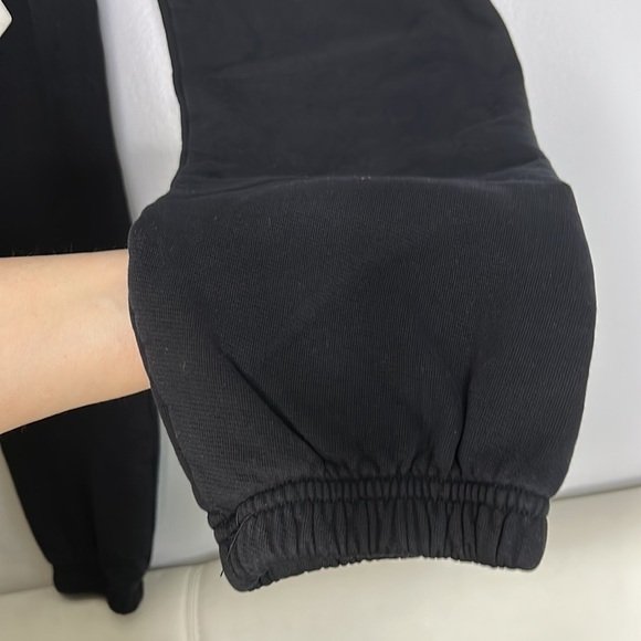 good American black relaxed boyfriend fit Sagittarius sweatpants new w tag small - Picture 3 of 4